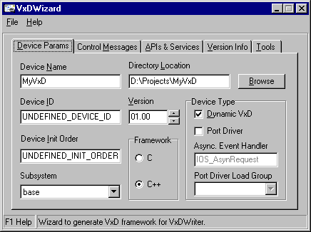 VxDWriter Screenshot